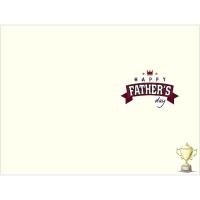 Best Dad Holding Trophy Me To You Bear Father Day Card Extra Image 1 Preview